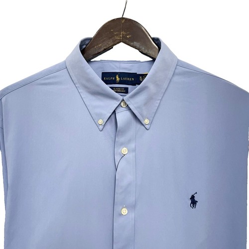 lauren by ralph lauren ultraflex classic fit non-iron dress shirt Lauren by Ralph Lauren ~ UltraFlex Slim Fit Performance Stretch XL 17 32/33