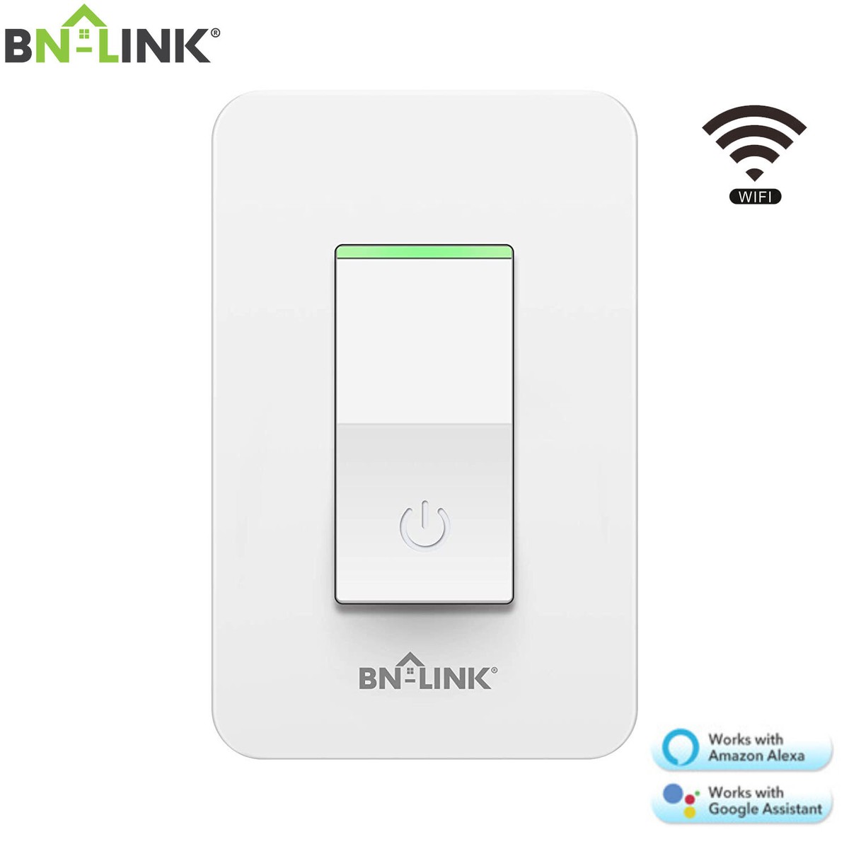 Bn Link Is Alexa Compatible With Google BN-LINK WIFI Smart In Wall