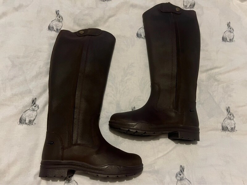 Boots Equine Long Leather Riding Boots Size Heritage Contour II