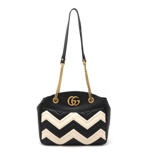 GUCCI GG Marmont Quilted Tote Bag Chain Bag Shoulder Bag 240912N eBay
