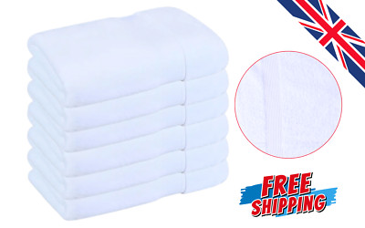 100% Ägyptische Baumwolle Badetücher Super Weich & Saugfähig Plüsch 500 GSM 6er Pack