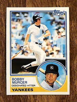 1983 Topps Bobby Murcer New York Yankees MLB Card #782 Outfield / DH 