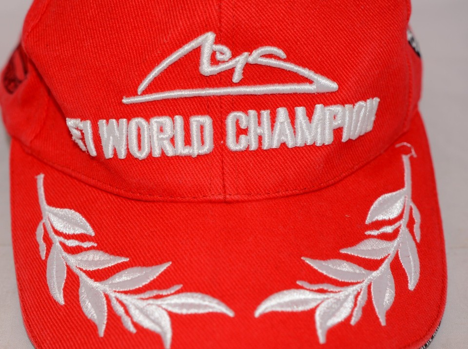 MICHAEL SCHUMACHER Collection Baseball Cap F1 World Champion Adult
