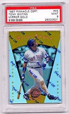 1997 Pinnacle Certified Tony Gwynn MIRROR GOLD PSA 9 💎 💎 HOF