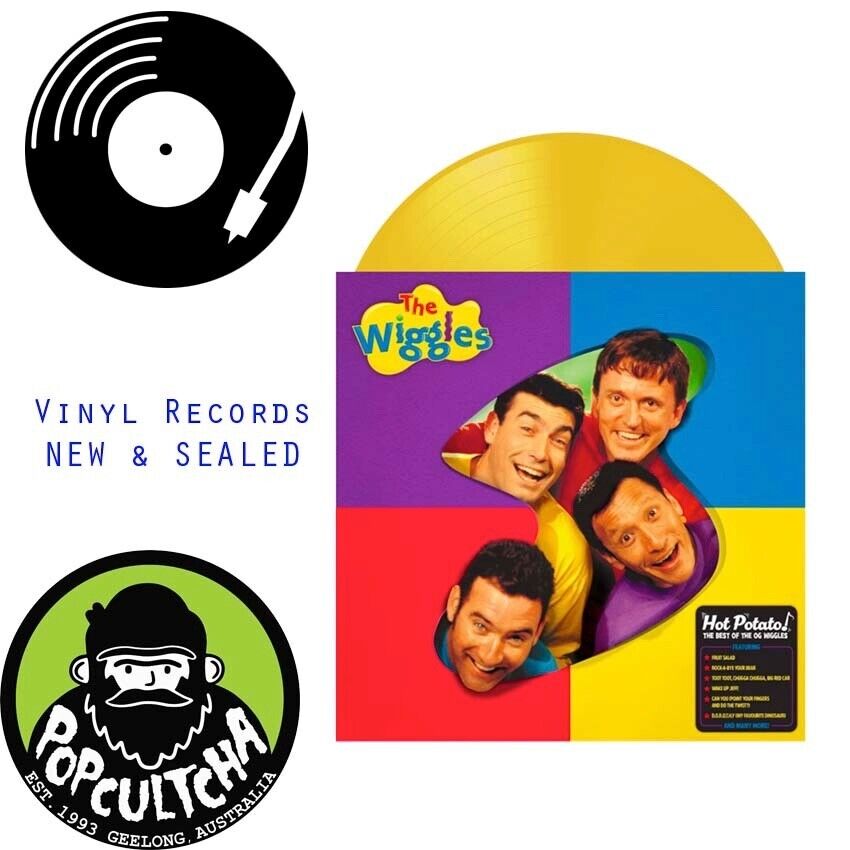 The Wiggles - Hot Potato! The Best of the Wiggles LP Vinyl Record "New"