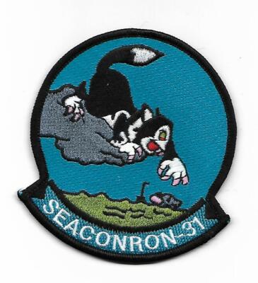SEACONRON VS-31 TOPCATS CARRIER BASED ASW SQUADRON patch