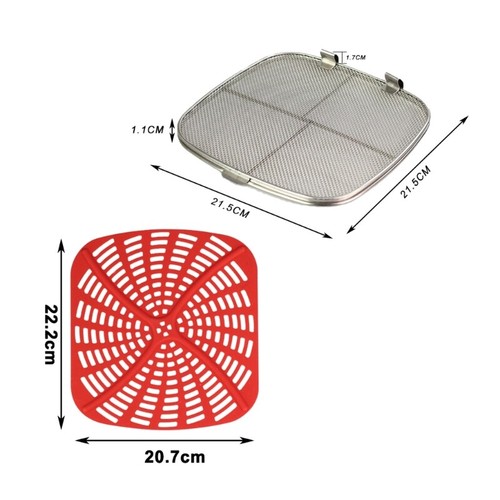 Splatter Shield Grill Accessories Reusable Splatter Screen for Ninjafoodi AG300 - Picture 8 of 10