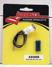 Longacre 52-42300 Gagelite Replacement Warning Light Red Lens 12v 1/2in Diameter