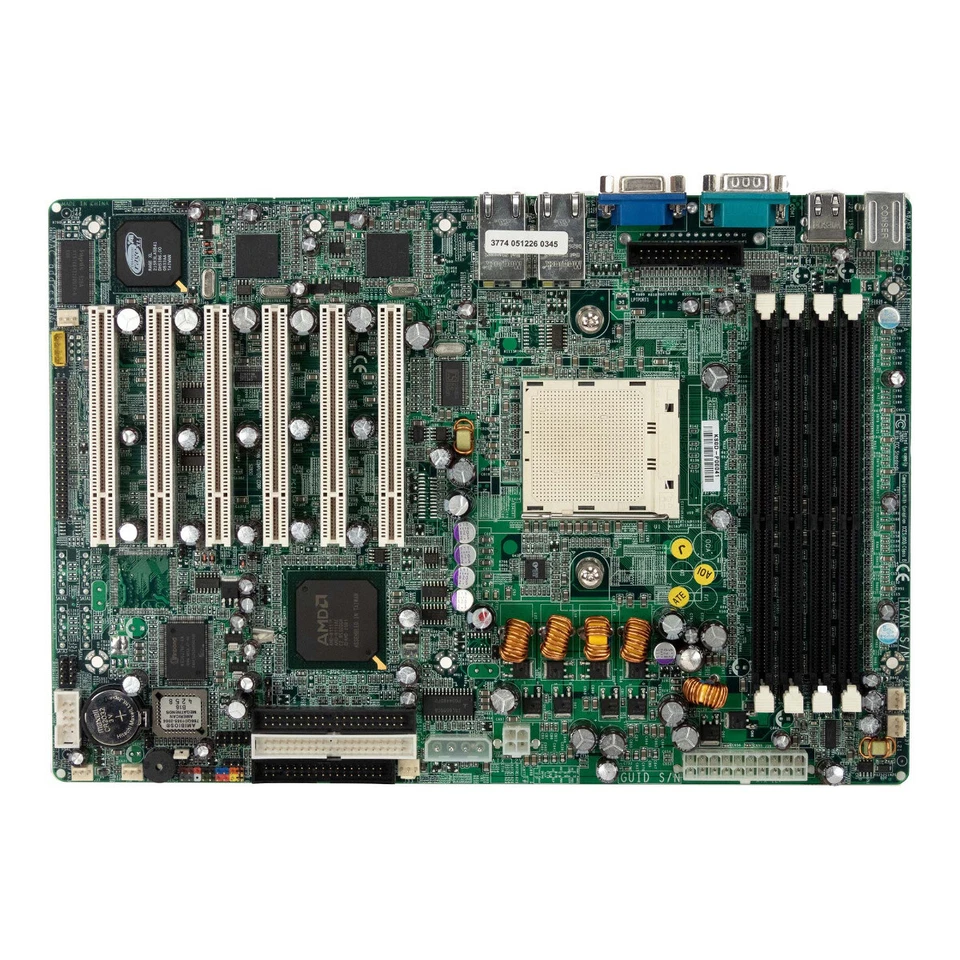 Server ATX Motherboard TYAN Tomcat K8S S2850 S2850G2N-D Socket 940 DDR PCI 2x - Image 2 of 3