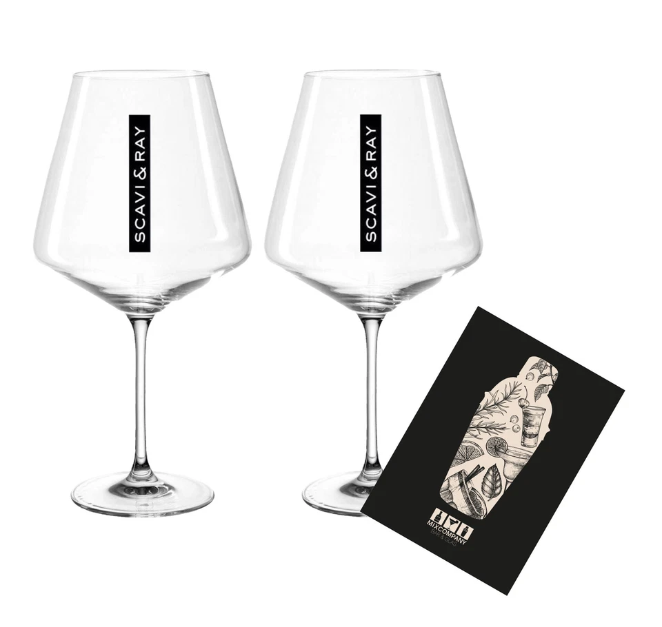 SCAVI &AMP; RAY Scavi & Ray Weingläser NEU - 2er Set Glas / Gläser für Prosecco / Champagner /