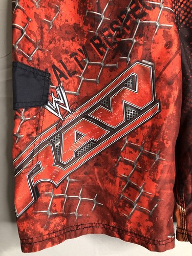 WWE John Cena 2011 RAW Swim Trunks Graphic Boys Kids Size 18 (XXL) - Picture 3 of 17