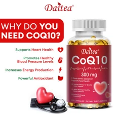 Co Q10 Maintaining Nerve And Muscle Health Promotes Energy Production 30-120 Ct