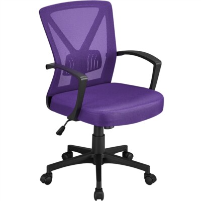 Computer Desk Chair Office Swivel Chair Height Adjustable with