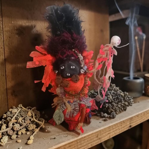 African Prosperity, Luck, Voodoo Doll, No USA Tariffs To Pay