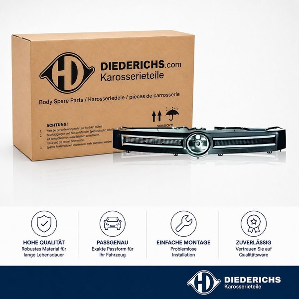 KÜHlergitter Diederichs 3434140 Passend FÜR Fiat KÜHlergrill Frontgrill-image