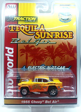 '55 Chevy Bel Air Tequila Sunrise Exclusive XTraction Auto World ho slot car