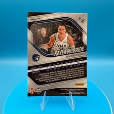 2025 Panini Prizm WNBA Kayla McBride Silver Refractor #45 Minnesota Lynx
