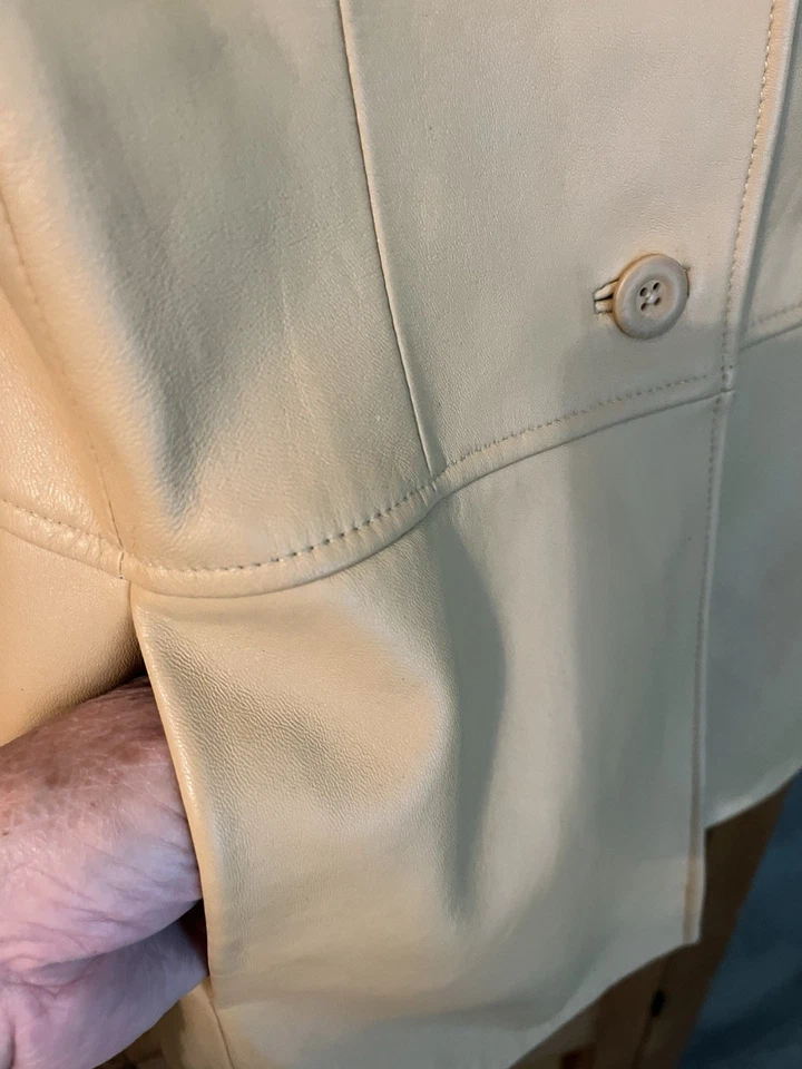 Chaqueta Frenchi Lambkin Beige Tostado Talla Pequeña Foto 4 de 4