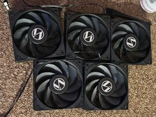 Lian Li Case Fans 1700RPM Black X5 PWM Daisy Chain Reverse Blade