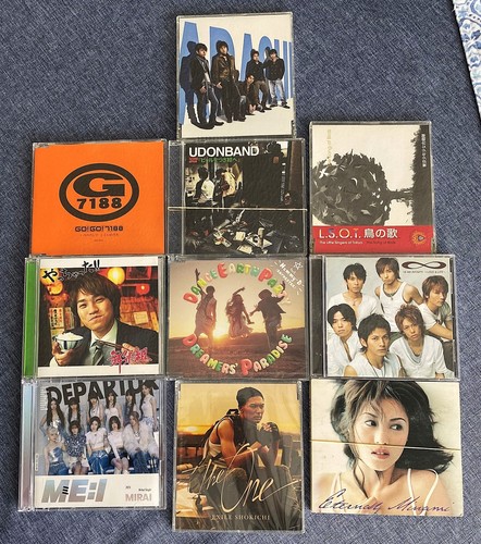 10 Cd Lot Rare Japanese J-Pop Jpop Minami V6 Infinity Exile Shokichi Arashi #28