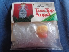 VINTAGE BEAD WORLD BEADED TREE TOP ANGEL KIT 4713