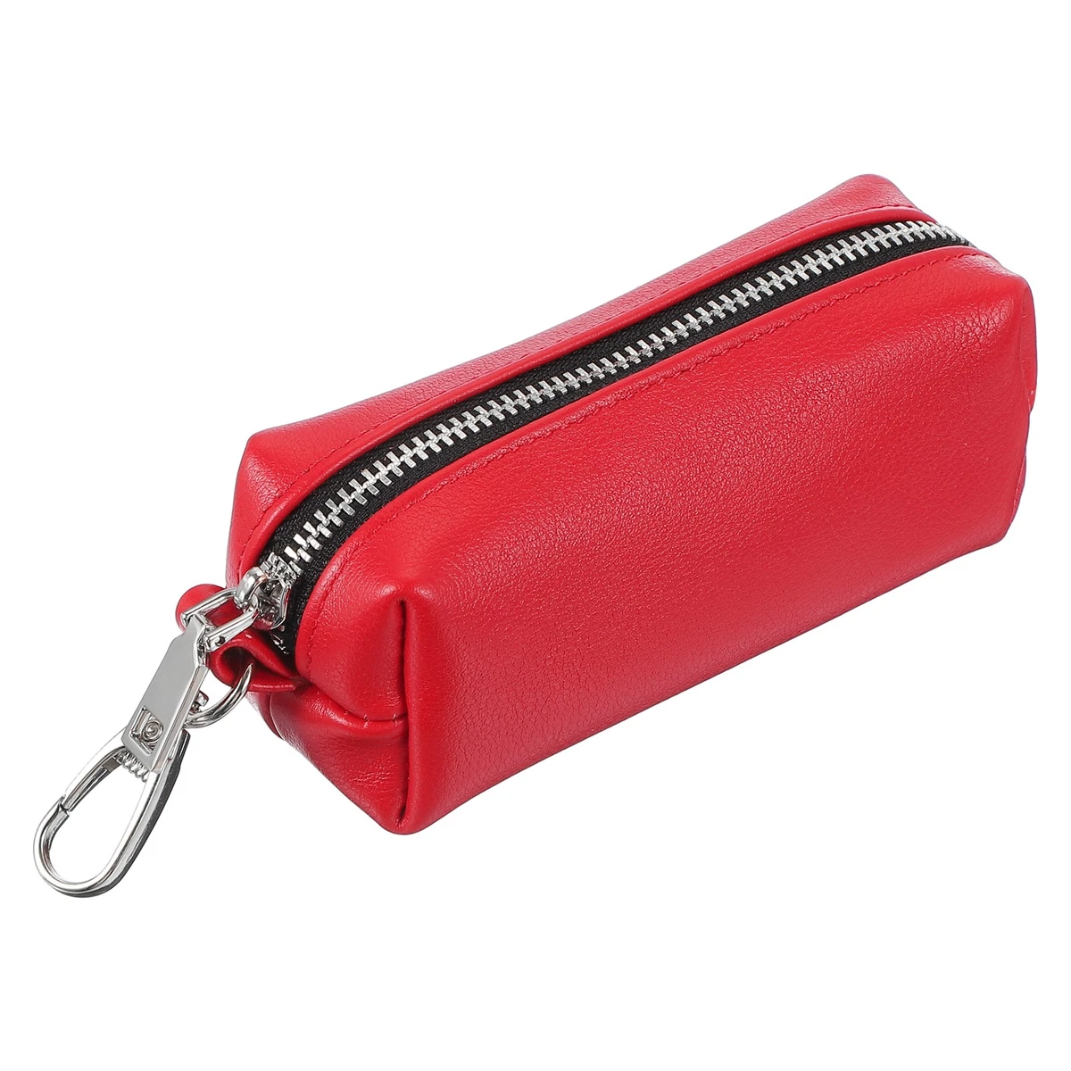Portamonete In Pelle Vintage Con Chiusura Elefante – Piccolo Portafoglio Rosso Da Donna In PU - 3