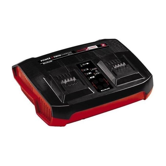 Einhell 4512069 Twincharger: Caricabatterie Doppio 18V PXC 3A