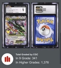M Rayquaza EX 76/108 Celebrations: Classic Collection Holo 2021 CGC 9 MINT