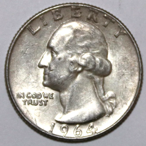 1964-D Washington Quarter - Extra Fine - #1637EA