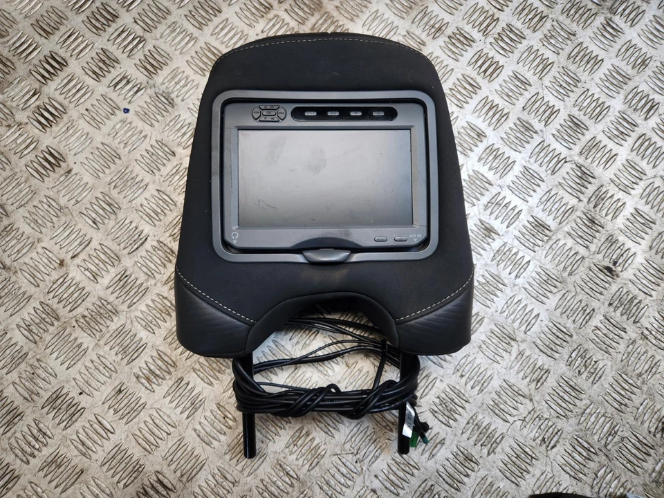 VOLVO S60 HEADREST LID COVER WITH DISPLAY SCREEN & REMOTE MK2 2011 - 2018 - Image 4 of 4