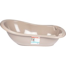 Poupy Rigid Anatomical Bathtub with Drain Cap, Orange