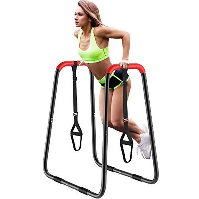 EVERYMILE DIP STATION MULTI-FUNCTION DIP BAR STANDS PARALLEL - Scratch & Dent