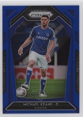 2020-21 Panini Prizm Premier League Blue Prizm 148/199 Michael Keane #107 1d0h