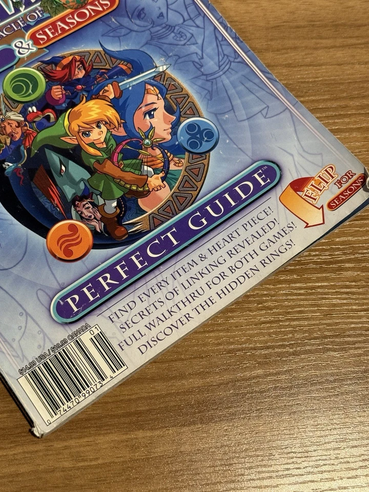 Legend of Zelda: Oracle of Seasons & Ages Versus Books Strategy Guide NO POSTER - Image 2 of 4