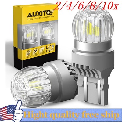 AUXITO 7443 7440 7444 LED bulb Backup Brake Light Lamp White Super Bright 2/4X