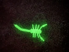 3D Printed Glow In The Dark Green Scorpion (other Options Available)
