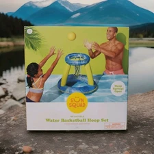 Basketball Hoop Set for Pool & Carry Bag Hydro Spring - Family Game - New in Box
