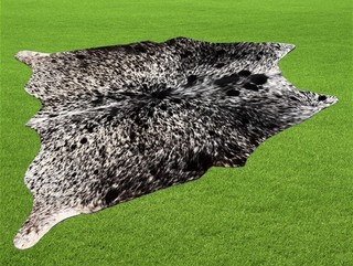 100% New Cowhide Rugs Area Cow Skin Leather (52" x 49") Cow hide SA 3407