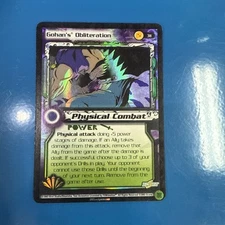 Gohan's Obliteration Foil Promo Bojack Unbound DBZ CCG