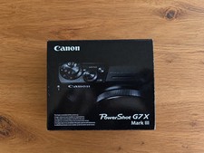 Canon PowerShot G7 x Mark III 20.1MP Kompaktkamera, Schwarz