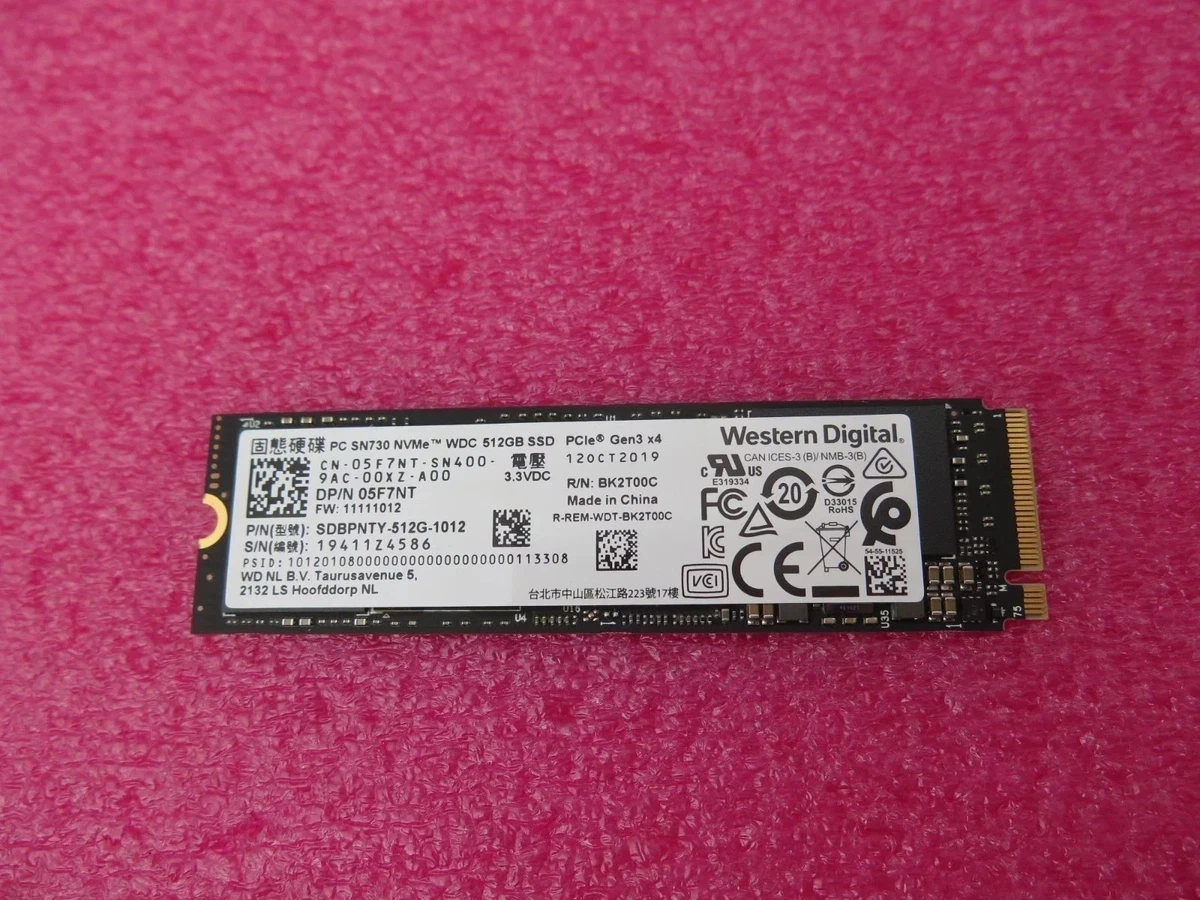 Dell M.2 Interface 512GB Solid State Drives for sale | eBay