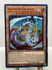 Crystal Beast Rainbow Dragon SDCB-EN044 Prices | YuGiOh Structure Deck:  Legend Of The Crystal Beasts | YuGiOh Cards