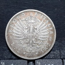 V.EMANUELE III   2 LIRE 1902  AQUILA SABAUDA  BB