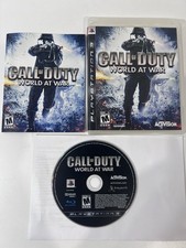 Call of Duty: World at War Sony PlayStation 3 PS3 Complete with Manual