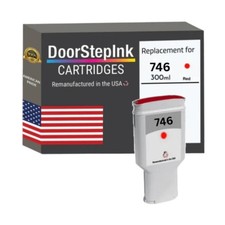 DoorStepInk Compatible Ink Cartridges For HP 746 Red-USA