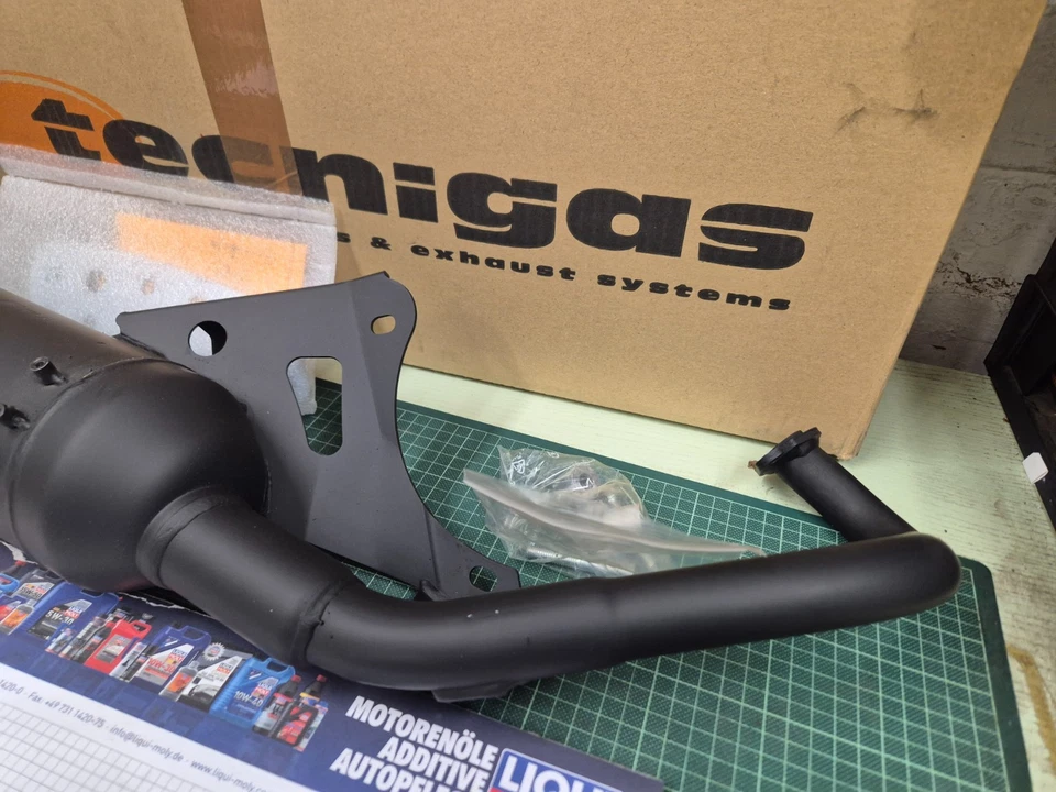 TECNIGAS SILENT PRO Scooter Exhaust - 50cc for KYMCO SUPER 9 TOP BOY - image 4 of 4