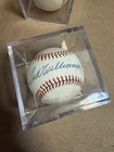 ted williams signed Autograph Autographed baseball