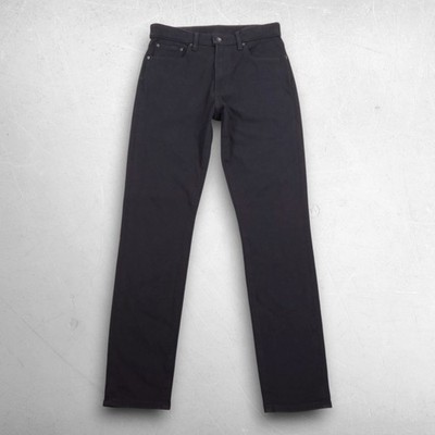 Uniqlo EZY Ultra Stretch Slim Tapered Jeans Men S Black Gorpcore Techwear Basic
