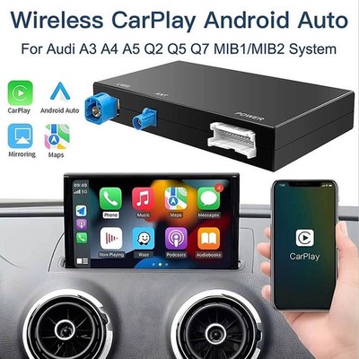 Neu Für Audi MIB1/MIB2 CarPlay Android Auto Wireless Upgrade Für A3-Q7 DE