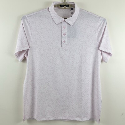 G/Fore Garden Tech Jersey Golf Polo Mens XL Stretch Wicking Shirt GMP000046